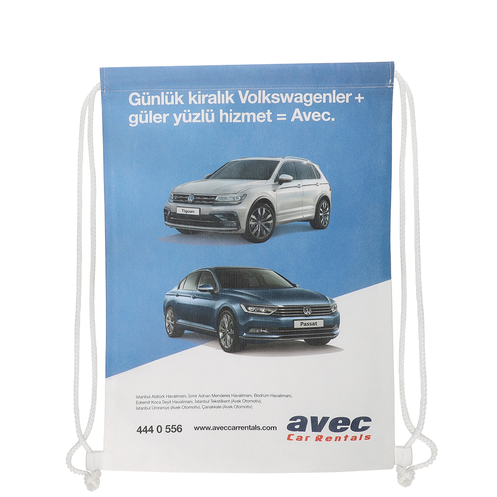 İpli Büzgülü Tela Sırt Çantası